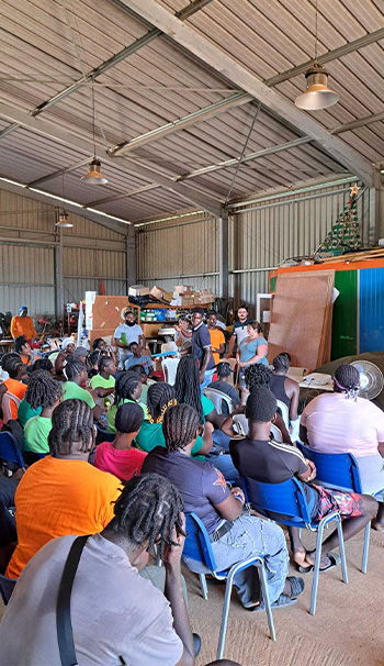 Image article Cap sur la guyane pour un atelier à Papaïchton