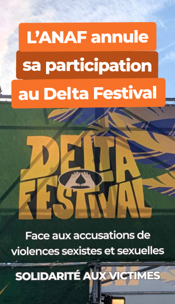 Image article L’ANAF annule sa participation au Delta Festival 