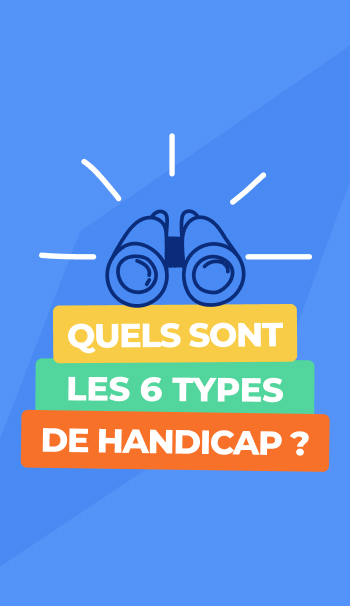 Image article Les 6 types de handicap