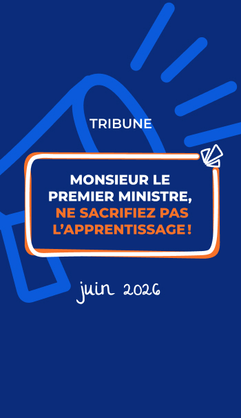 Image article M. le Premier ministre : ne sacrifiez pas l’apprentissage !